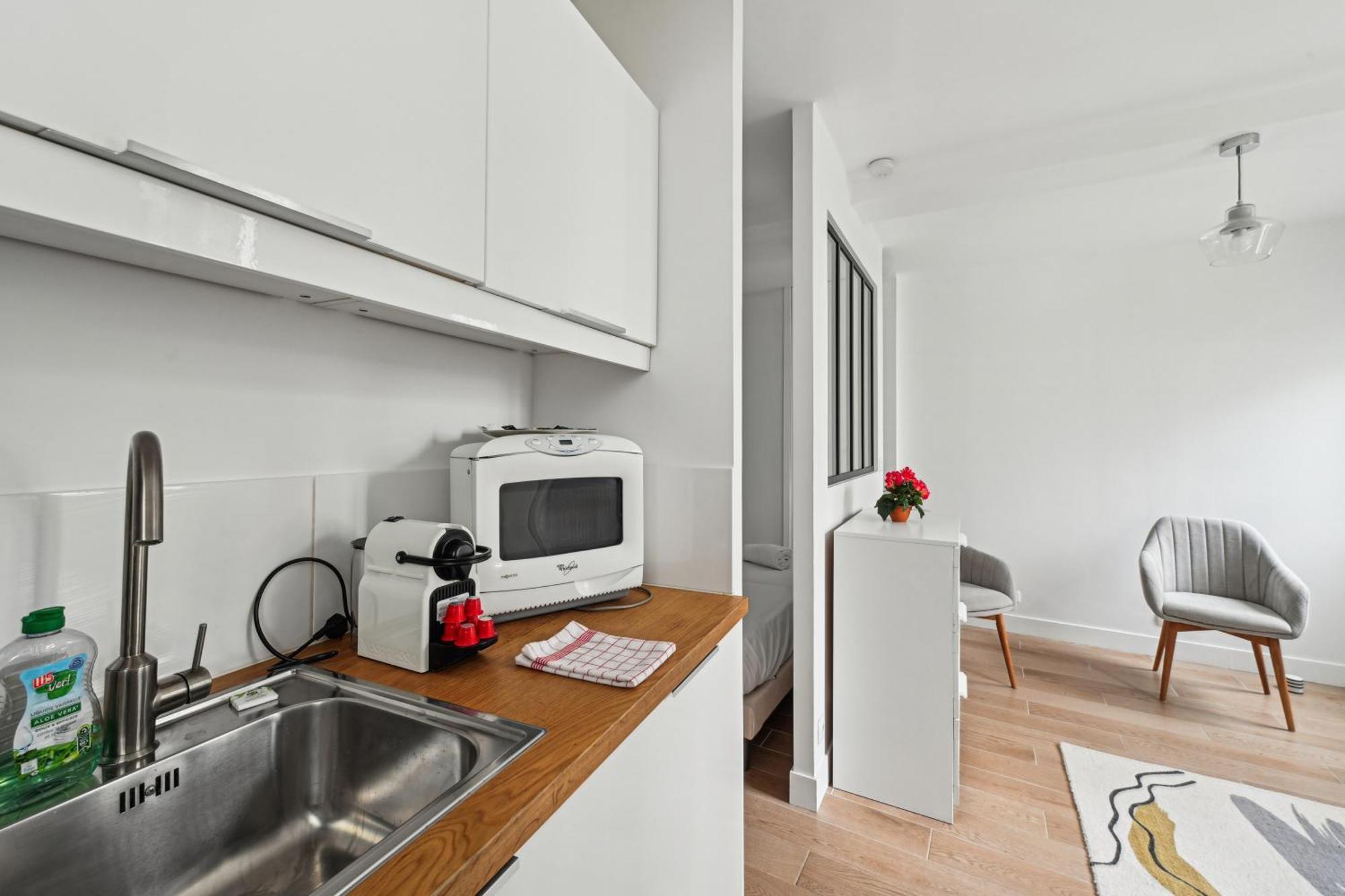 Residence Aurmat - Appart - Hotel - Boulogne - Paris Szoba fotó
