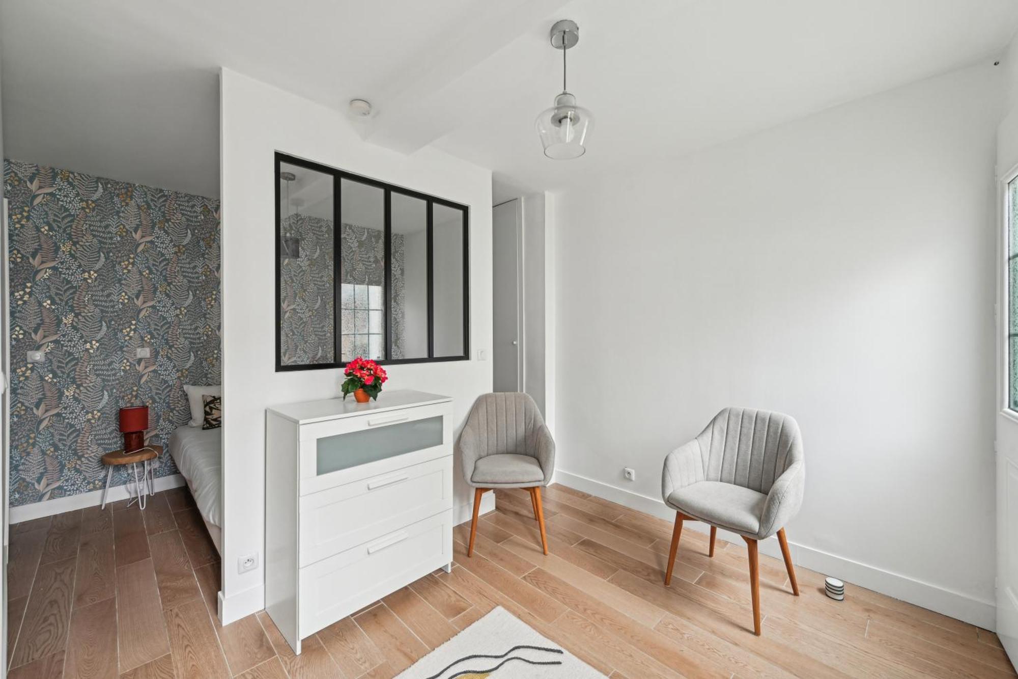 Residence Aurmat - Appart - Hotel - Boulogne - Paris Szoba fotó