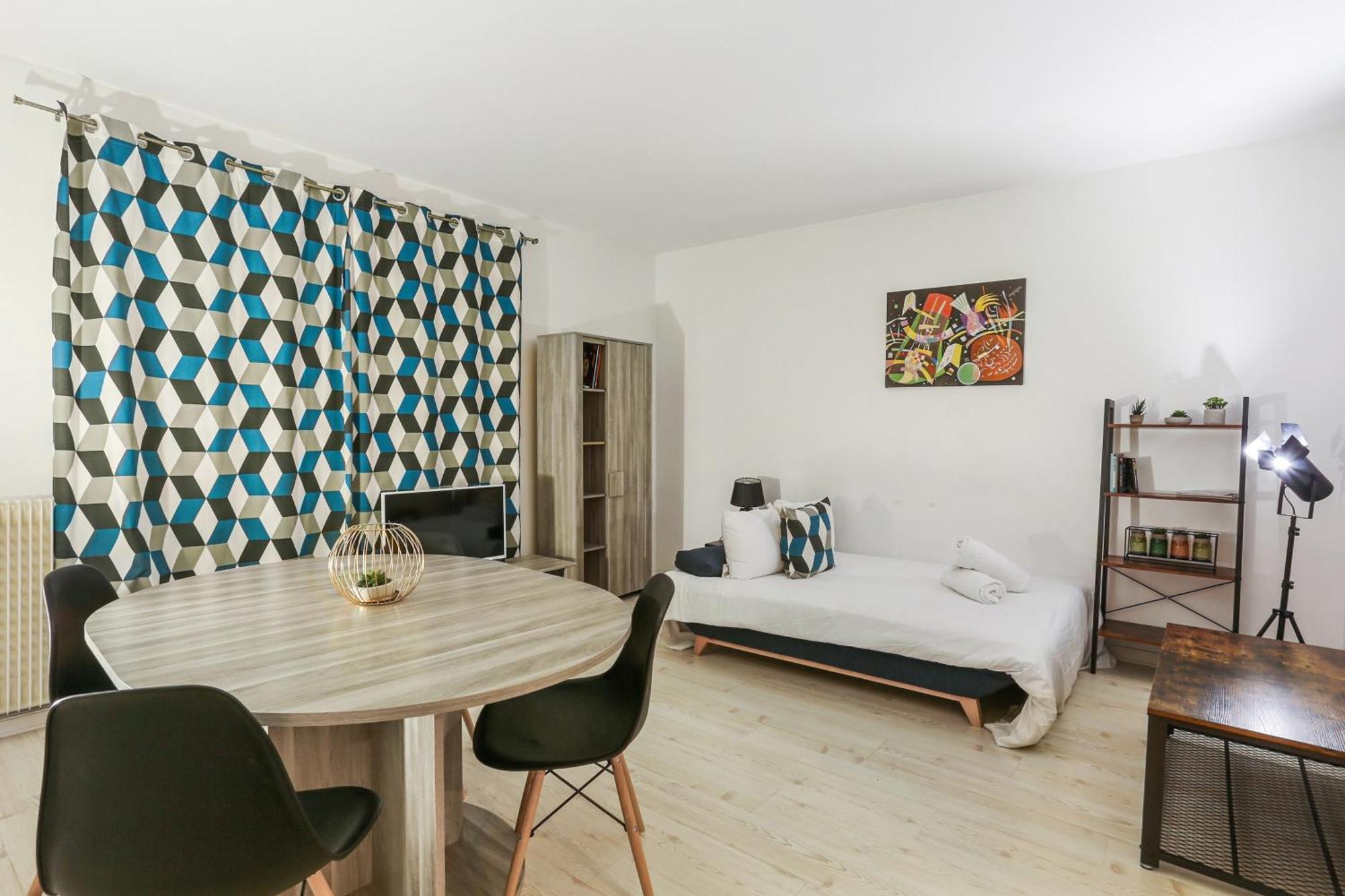 Residence Aurmat - Appart - Hotel - Boulogne - Paris Szoba fotó